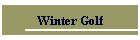 Winter Golf